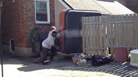 Hot Tub Moving Photo Gallery - Braymore Hot Tub Movers - Toronto