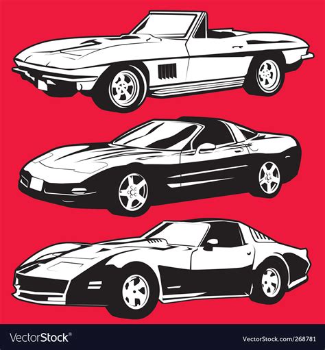 Corvette Silhouette Clip Art