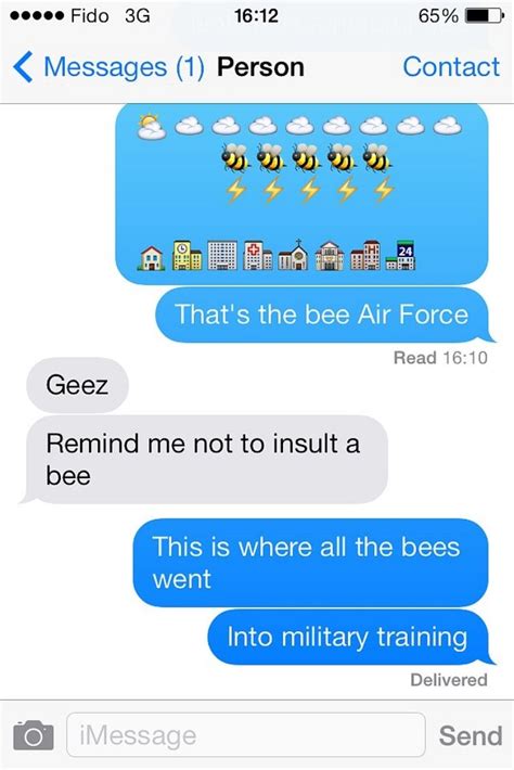 20 Times Emoji Made Texting A Whole Lot More Fun | Funny texts jokes, Funny emoji texts, Funny texts