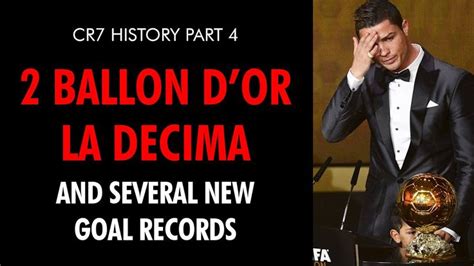 🔴 Cristiano Ronaldo History Part 4 - 3rd Ballon D'Or And La Decima | Footballer Quotes in 2022 ...