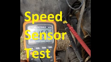 How to Test a Wheel Speed Sensor with a Multi Meter - YouTube