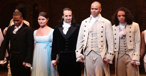 The Cast of Hamilton Says Goodbye to Lin-Manuel Miranda, Phillipa Soo, and Leslie Odom Jr.