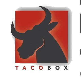 Taco Box menu in Rexburg, Idaho, USA