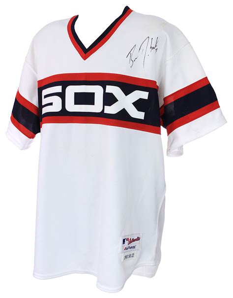 Lot Detail - 2003 Brian Daubach Chicago White Sox Signed 1983 Home ...