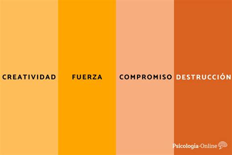 SIGNIFICADO del COLOR NARANJA en psicología - Propiedades