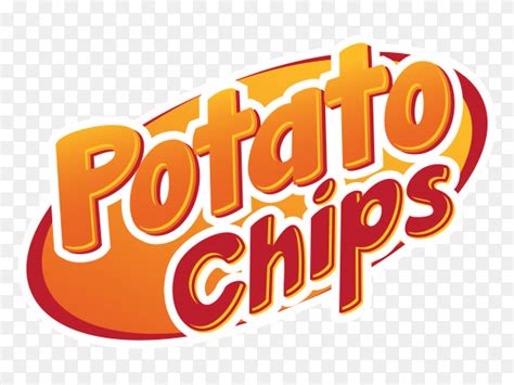 Potato chips Lettering poster design on transparent background PNG - Similar PNG