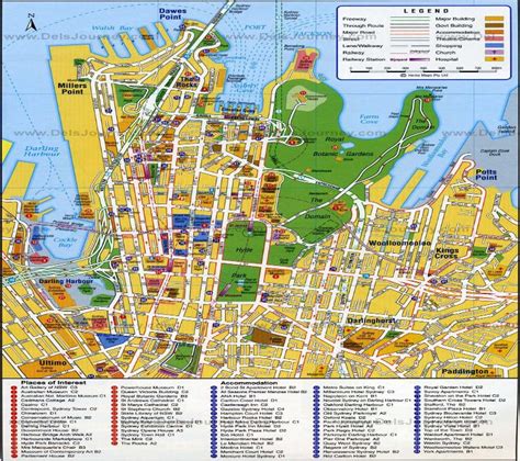 Map Of Sydney Australia, Browse Info On Map Of Sydney Australia - Citiviu.com