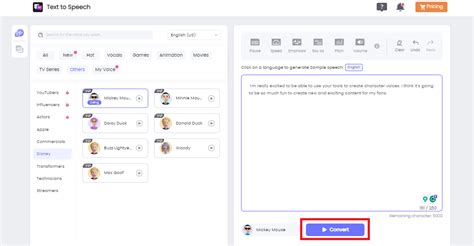 How to Use Character Voice Generator Text to Speech