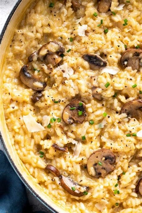 Easy Mushroom Risotto Recipe - Jessica Gavin