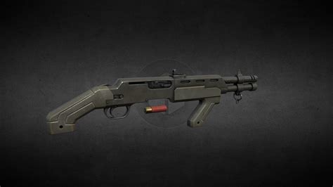 "Shorty" shotgun - Download Free 3D model by DJMaesen (@bumstrum) [c61c79e] - Sketchfab