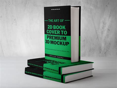 3D book cover mockup, eBook mockup | Upwork