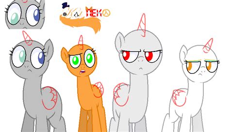 MLP base(Rainbow Dash Present).9 by KatNekoBase on DeviantArt