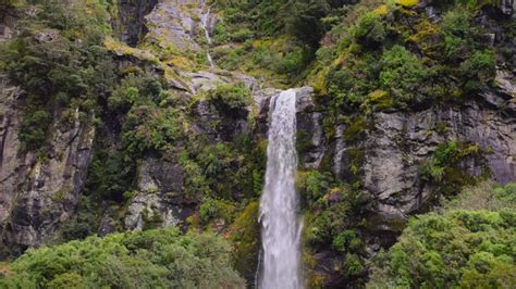 Waterfalls in Milford Sound in New Zealand image - Free stock photo - Public Domain photo - CC0 ...