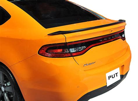 Dodge Dart SRT Flush Mount Spoiler (2013-2016) Factory Style - PU Tech ...