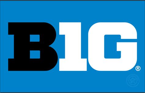 Big Ten Conference Logo - Primary Dark Logo - NCAA Conferences (NCAA ...