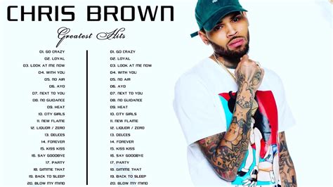 Chris Brown Best Songs - The Best Of Chris Brown 2020 - YouTube