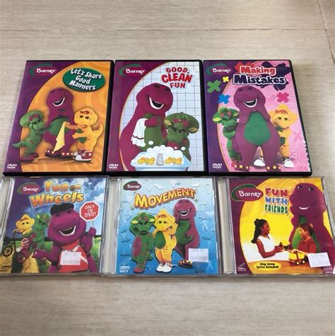 All New Barney DVDs