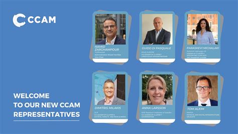 Welcome to our latest new CCAM members - CCAM