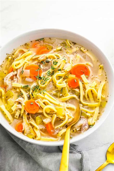 Crockpot Turkey Noodle Soup Recipe - The Cookie Rookie®