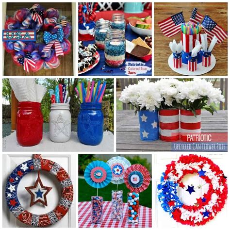 Memorial Day Crafts: a collection of 24+ memorial day crafts and recipes!