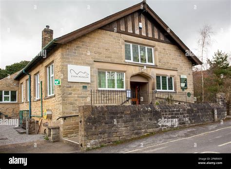 The plague museum in the Derbyshire Peak District plague village of ...