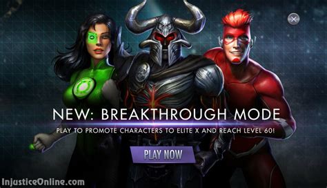 Breakthrough Mode Arrives With Injustice Mobile 2.13 – InjusticeOnline