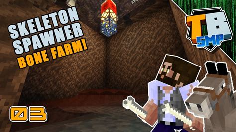 SKELETON SPAWNER FARM - we need bones! | Truly Bedrock Season 3 [03] Minecraft Bedrock SMP - YouTube