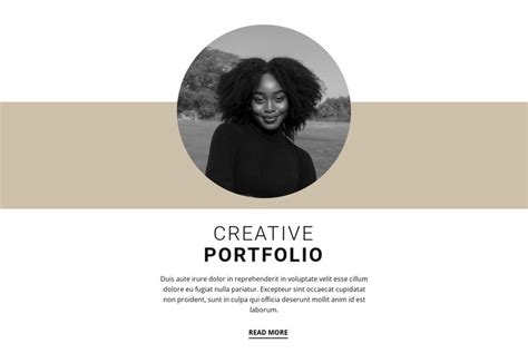 Creative designer portfolio Html Code Example