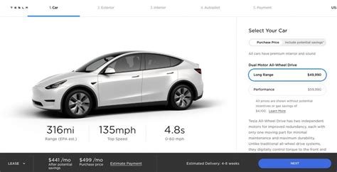 Tesla Model Y now available for $499 per month through new leasing program