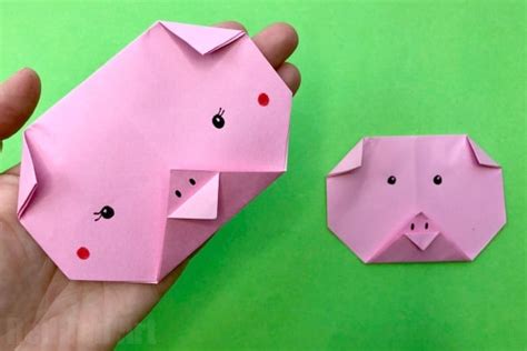 Origami ideas: How To Make Paper Origami Pig