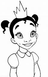 Tiana Coloring Pages PDF  Coloringfoldercom sketch template