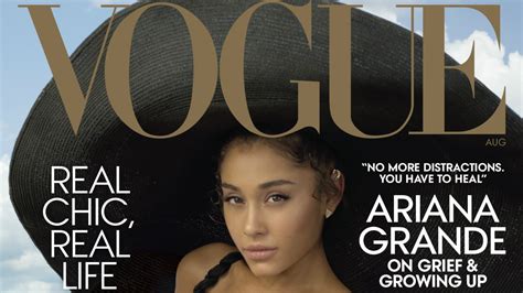 Must Read: Ariana Grande Covers the August Issue of 'Vogue,' Serena ...