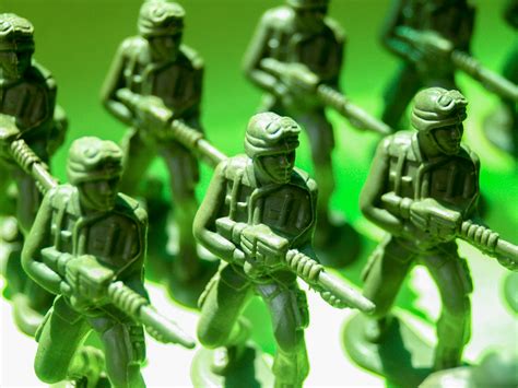 Green Plastic Toy Soldiers Free Stock Photo - Public Domain Pictures