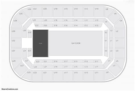 Dow Event Center Seating Chart | Seating Charts & Tickets