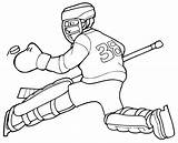 Free Printable Hockey Coloring Pages For Kids sketch template