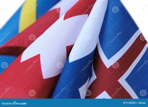 Flags with crosses stock image. Image of pattern, blue - 9150395