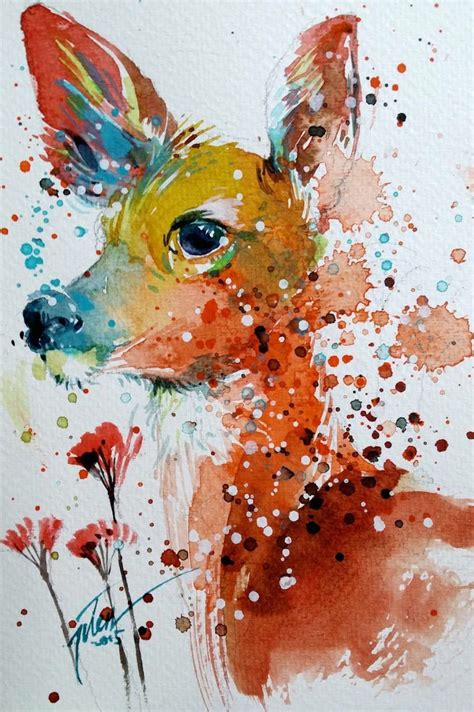 Tilen Ti | Watercolor art lessons, Watercolor paintings of animals, Animal paintings