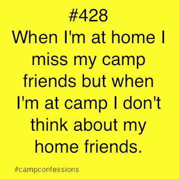 Camp Confessions | Camp quotes, Summer camp quotes, Camping quotes