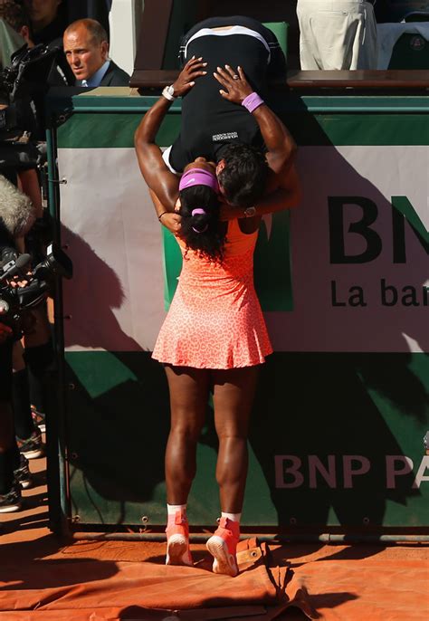 Serena Williams and Patrick Mouratoglou Photos Photos - 2015 French ...