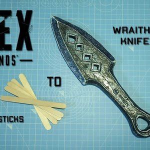 Wraith Heirloom Knife Apex Legends DIY | RPF Costume and Prop Maker ...