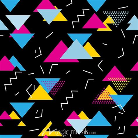 80s Pop Art Wallpaper Wallpaper Mural by Magic Murals