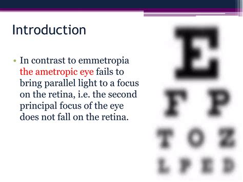 Optics of ametropia | PPT