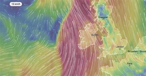 Cork weather: Big storm on way as Met Eireann warn of winds up to 110km ...