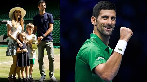 Novak Djokovic's "proud" wife and kids pose in front of Serb's ATP ...