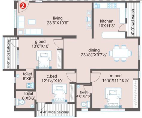 Prime Majestic - Floor Plans