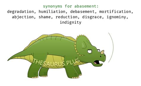 More 400 Abasement Synonyms. Similar words for Abasement.