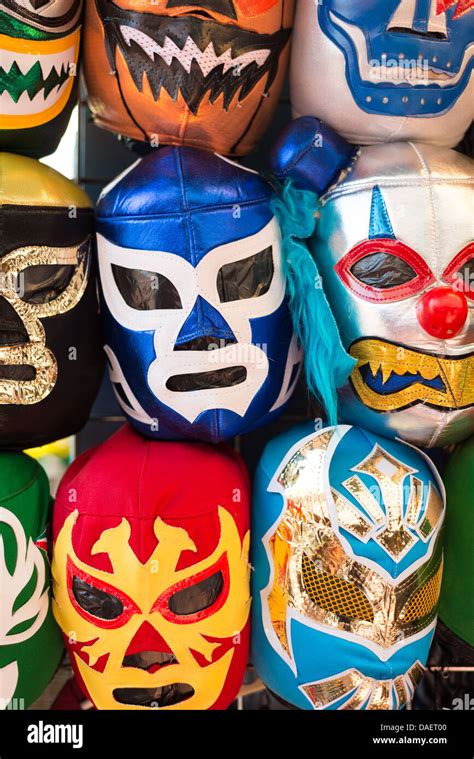 Mexican wrestling masks hi-res stock photography and images - Alamy