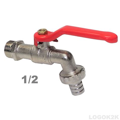 1/2" 3/4" GARDEN WATER TAP LEVER TYPE BALL VALVE TYPE RED HANDLE HOSE PLUG BSP | eBay