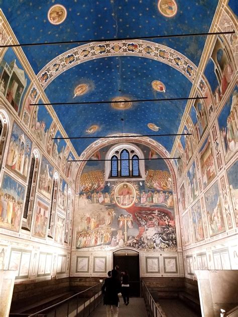 Mille Fiori Favoriti: The Scrovegni Chapel in Padua, Italy