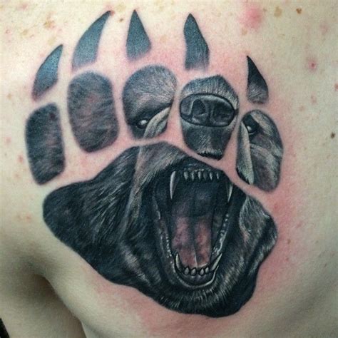 33 Bear Claw Tattoos with Varying Significance and Meanings - TattoosWin